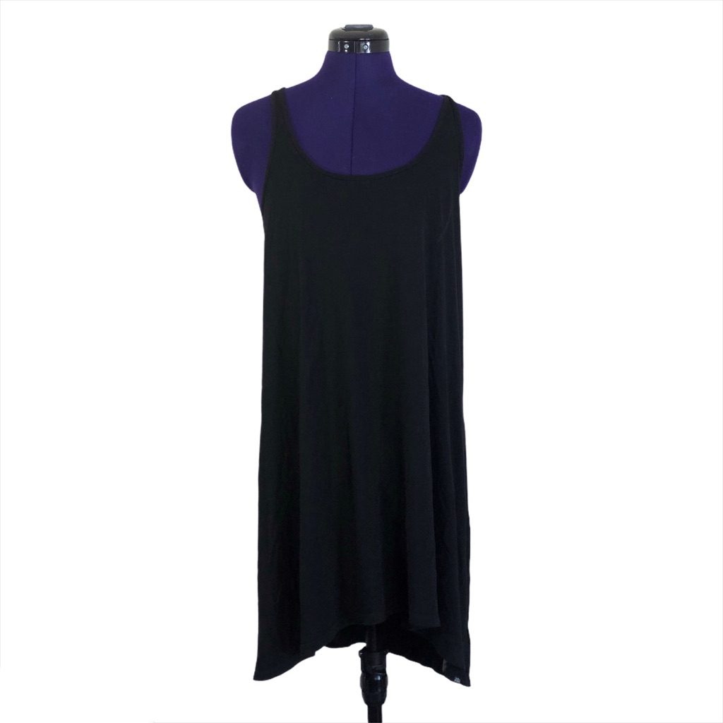 Volcom Black Short Sleeve Mini Dress